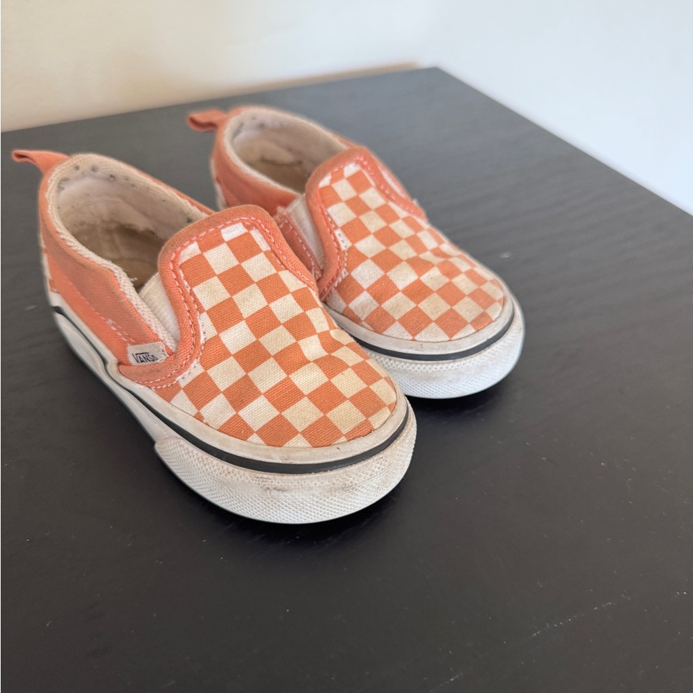 Vans Pink Slip-On Sneakers Canvas Classic